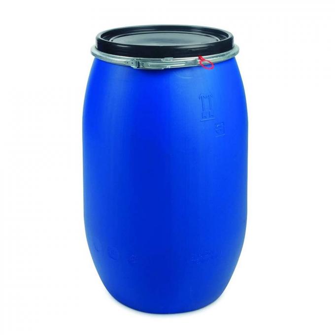 Article # PDO0055GB40002, tambour principal ouvert en plastique bleu de 55 gallons, nourriture…