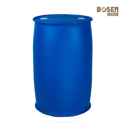 Le produit chimique en plastique bleu du tambour 200L de HDPE a enfermé les barils en plastique scellés