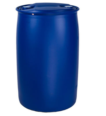 Tambour en plastique bleu réutilisable Ring Closed simple inoffensif du baril 200L