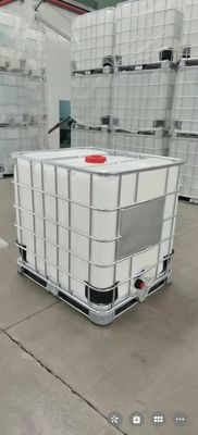 Place chimique 1 Ton Plastic Tank White ISO9001 de réservoir du HDPE IBC