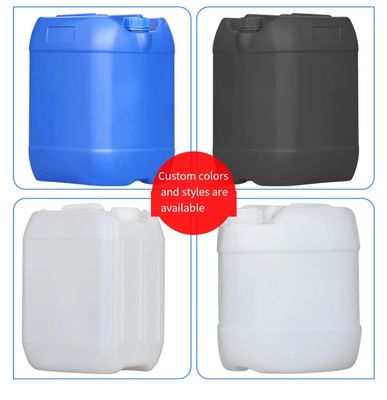 les conteneurs 30L chimiques liquides ont enfermé le HDPE récipient en plastique de 5 gallons