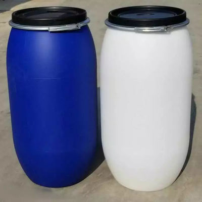 HDPE baril blanc en plastique ISO9001 cylindrique de tambour de 55 gallons