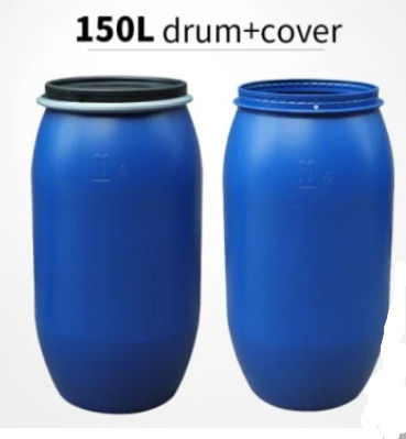 Le conteneur chimique en plastique du HDPE 150L avec le cercle de fer a adapté aux besoins du client