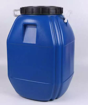 Le baril chimique de polyéthylène haute densité battent du tambour des 60 litres à couvercle serti