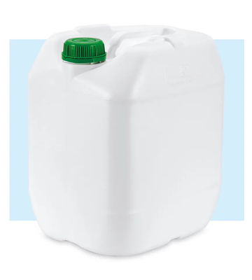 Produit chimique en plastique de tambour de tonneau à huile de Jerry Can Translucent 25L de boisson