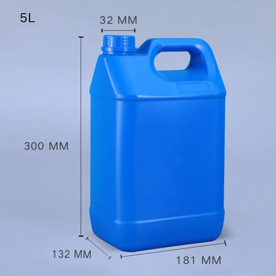 5L Jerry Can Enclosed de plastique HDPE Jerry Can With Handle de 5 litres