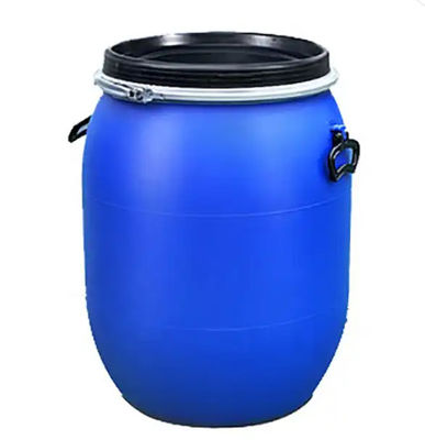 baril à couvercle serti d'Ermentation du tambour 100L chimique en plastique avec le cercle de fer