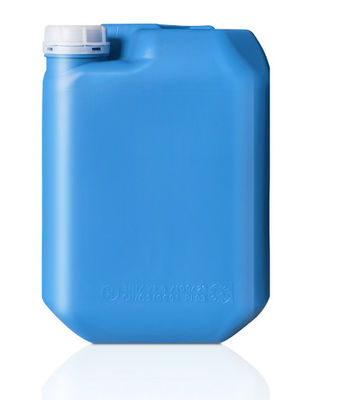 20 litres carrés de fût en plastique fermé HDPE bleu fût en plastique chimique