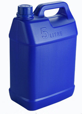 5 litres Bouche plate Bouteille à main en plastique Bouteille d'eau Bouteille d'huile chimique Peut être personnalisée