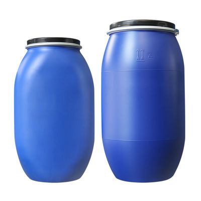 Anneau de fermeture à couvercle serti antirouille de tambour chimique bleu en plastique de HDPE