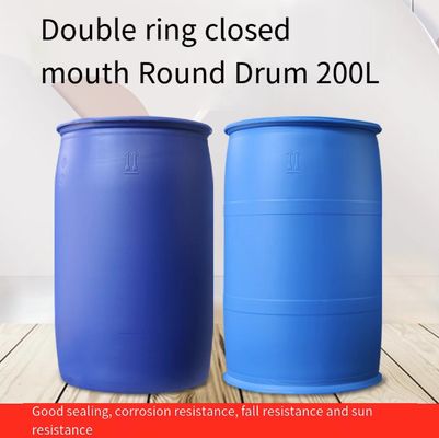 HDPE durable de baril en plastique bleu hygiénique de 55 gallons bidon à pétrole de 200 litres