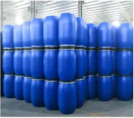 le baril chimique en plastique du conteneur 125L bat du tambour du HDPE 100% ISO9001