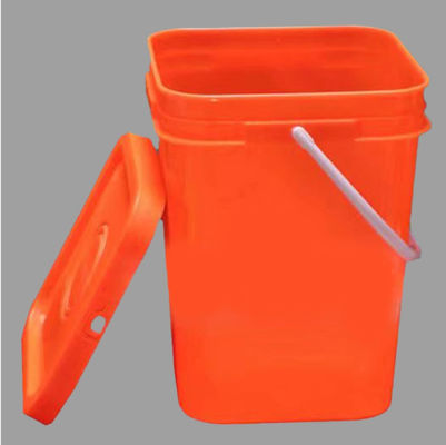 le réservoir 25L en plastique à haute densité fait sur commande avec la poignée de couverture a épaissi ISO9001
