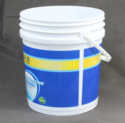 OEM/ODM seau semi clair en plastique de peinture de HDPE de seau de peinture de 5 gallons