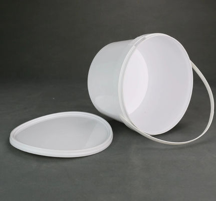 HDPE de seau de tambour de stockage de la nourriture 1L transparent avec la poignée de couvercle