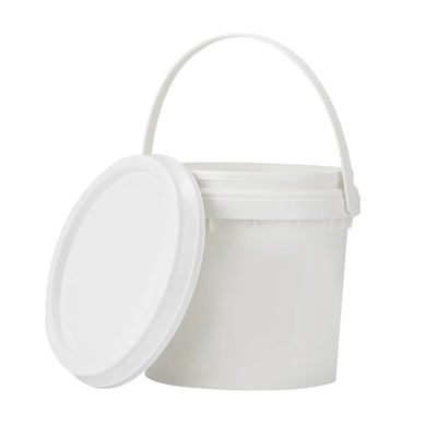 Le HDPE la place en plastique 20L de seau de peinture de 20 litres a adapté le label aux besoins du client de bâton