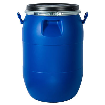 Boîtier en plastique bleu de 60 litres en PEHD