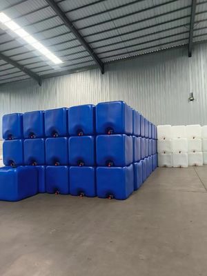 Liquide moyen facile à manipuler conteneur en vrac 1000 L IBC réservoir de stockage chimique réservoir de stockage d'eau en plastique bleu