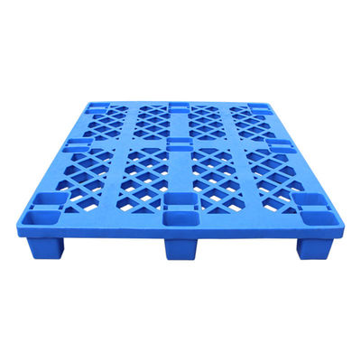 Grille 9 pieds chariot élévateur en plastique palettes Couleur bleue