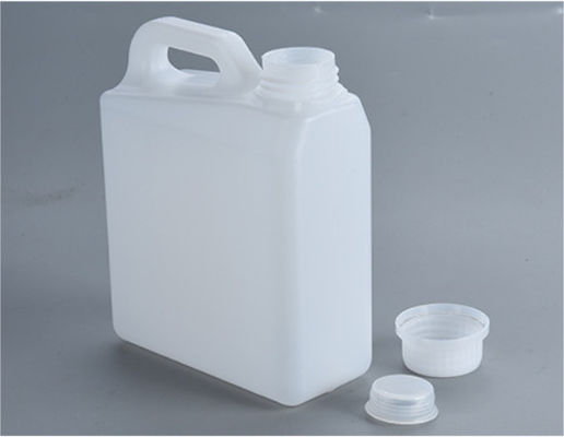 1L bouteille en plastique liquide de lavage de vaisselle désinfectant de l'eau carré Flat Can HDPE huile d'arachide chimique baril en plastique