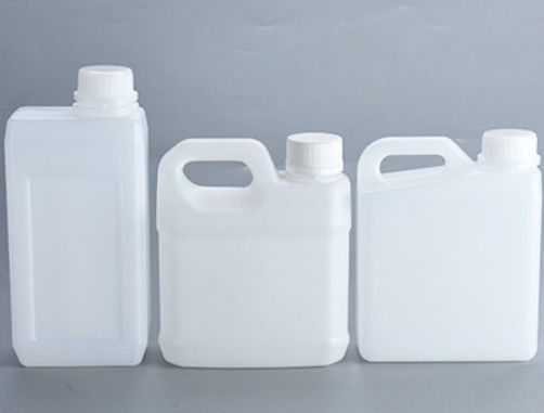 1L bouteille en plastique liquide de lavage de vaisselle désinfectant de l'eau carré Flat Can HDPE huile d'arachide chimique baril en plastique