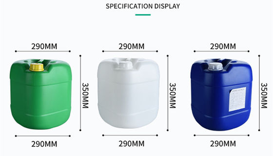 Boîtier d'emballage de peinture antiparasitaire 20 litres Boîtier d'empilage en plastique 20 kg Boîtier d'agent de nettoyage Boîtier d'épaississement de joint Boîtier de revêtement chimique