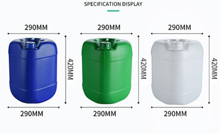 25L de petite bouche baril scellé résistant aux acides et aux alcalis PE épais empilant baril baril chimique bleu
