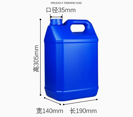 6 litres de fûts en plastique fûts chimiques résistant aux acides et aux alcalis étanche