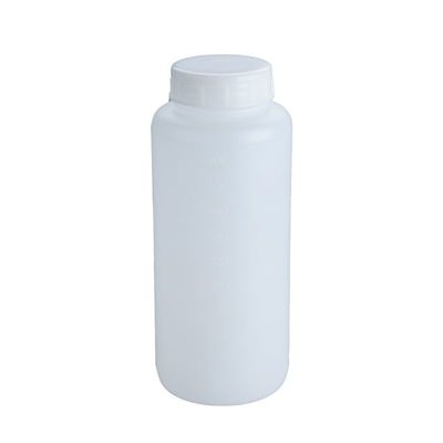 Bouteille en plastique ronde de 1L Contenant en plastique HDPE