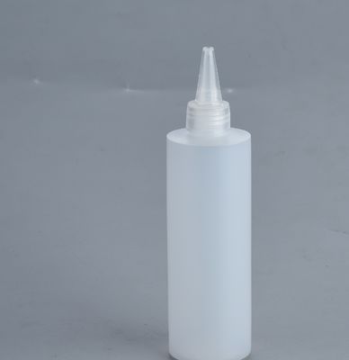 Bouteille à goutte à goutte ronde de 250 ml fabriquée avec du HDPE neuf